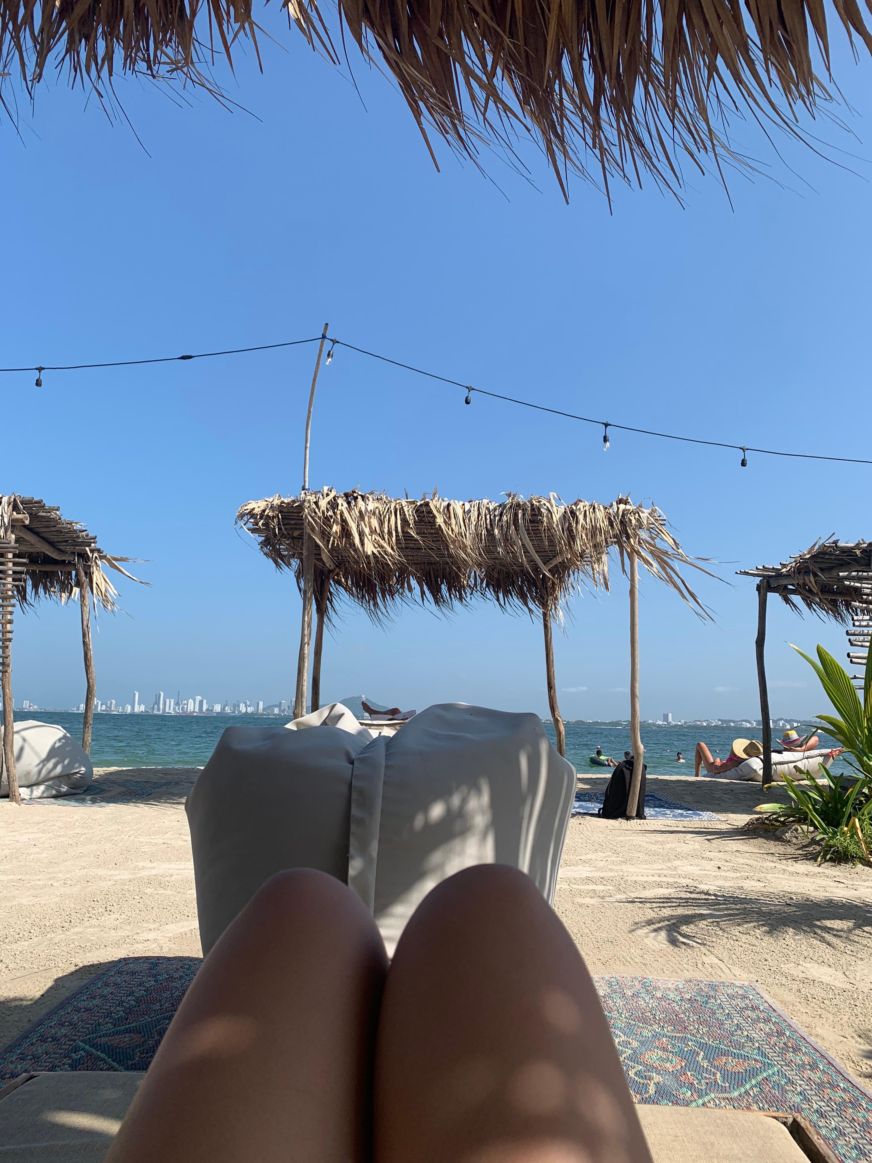 Comodidad para disfrutar el día de playa brisa y mar.