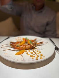 Grilled shrimp