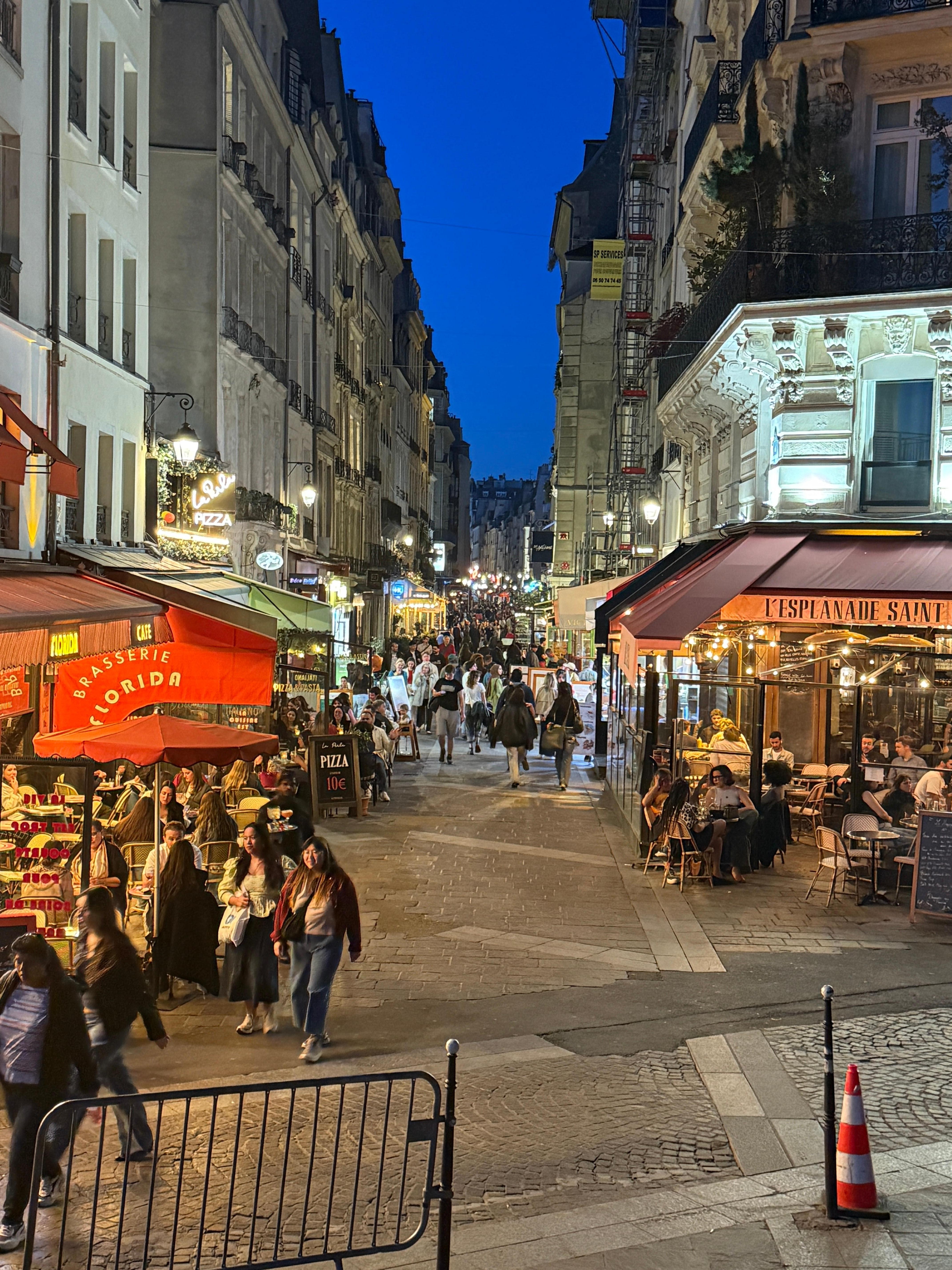 Straße in der die Unterkunft liegt