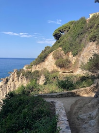 Coastal path to Lloret de Mar