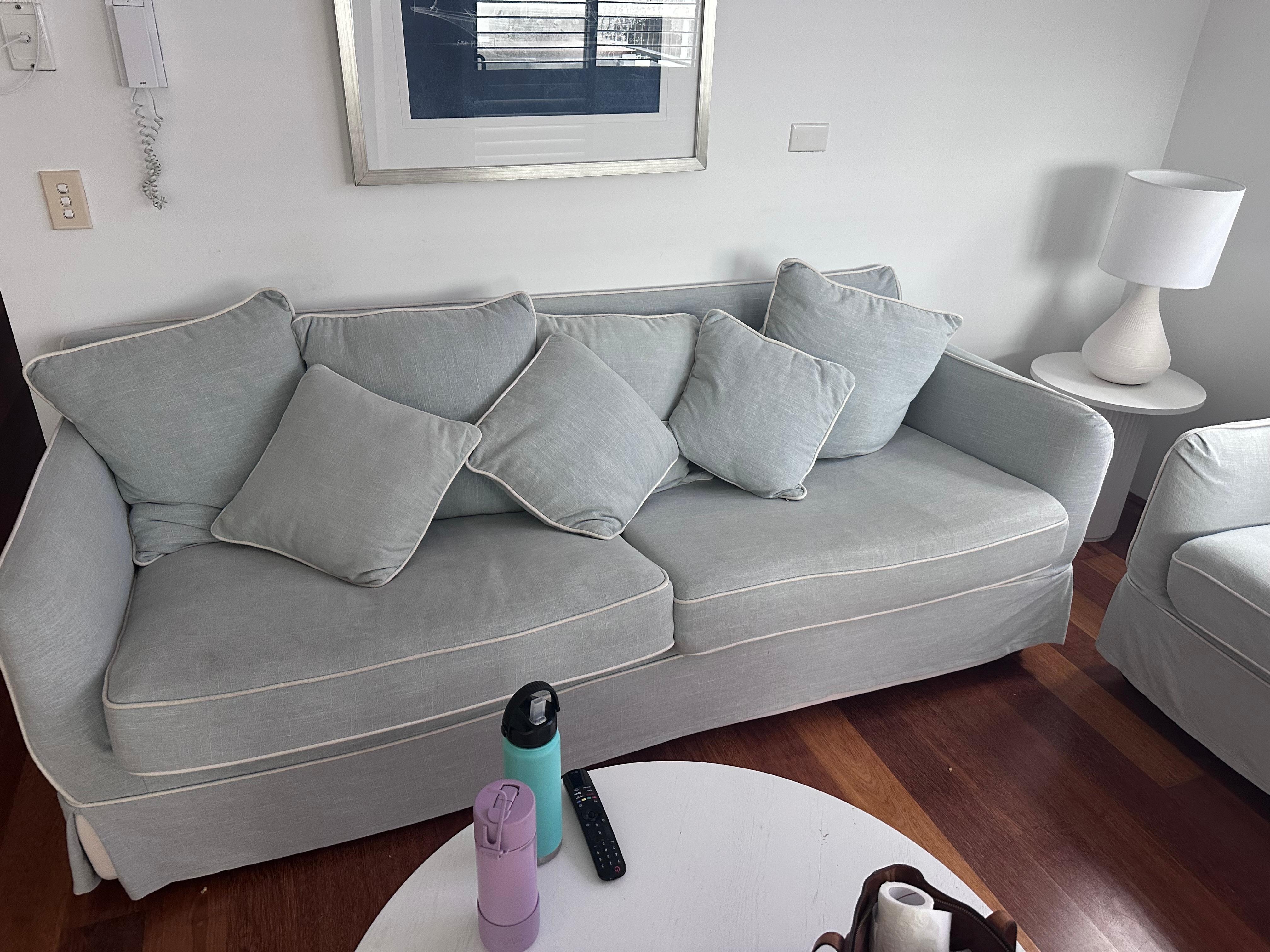 Lounge sagging because no mattress is on the sofa bed