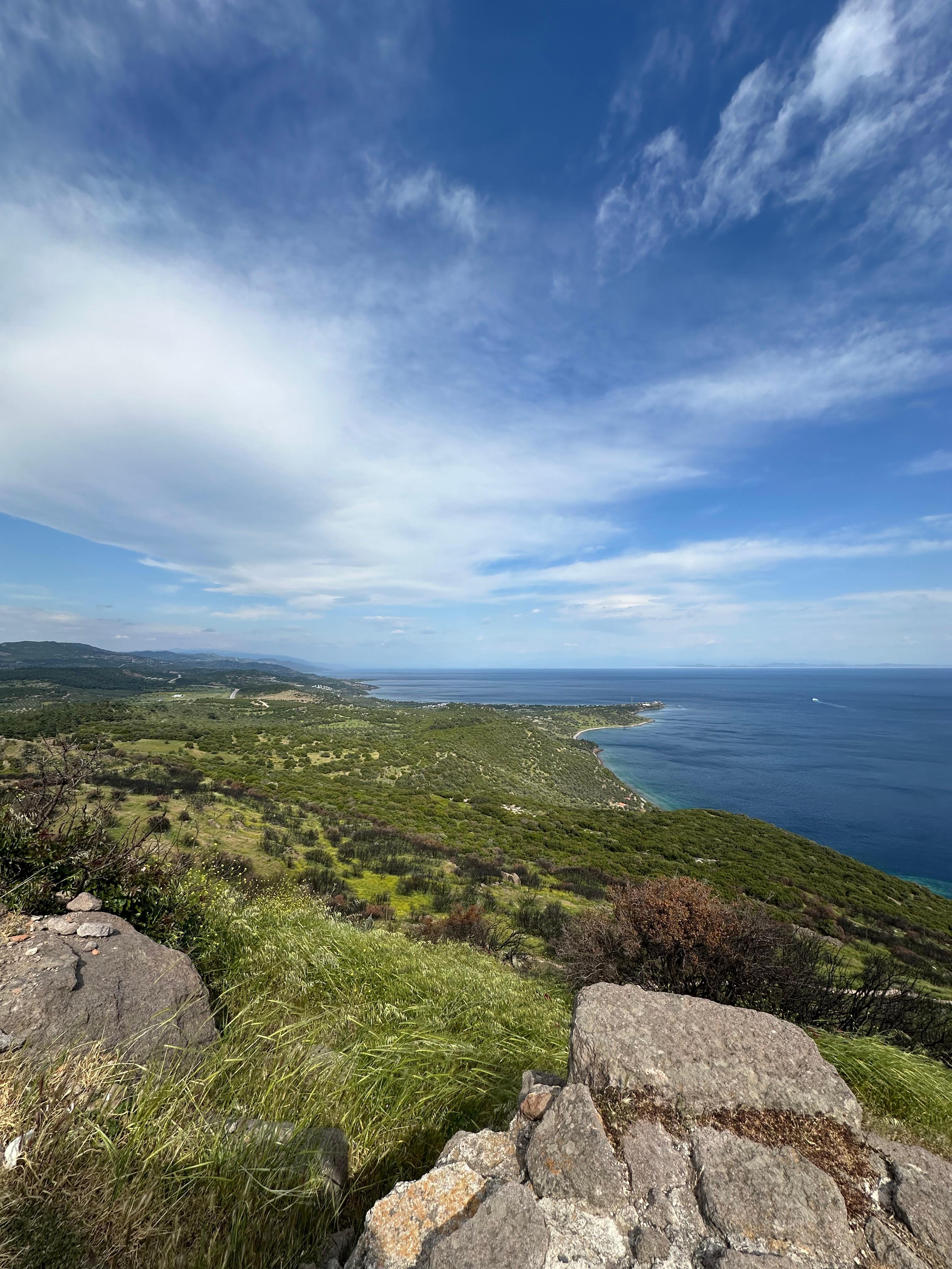 View from Temple of Athena