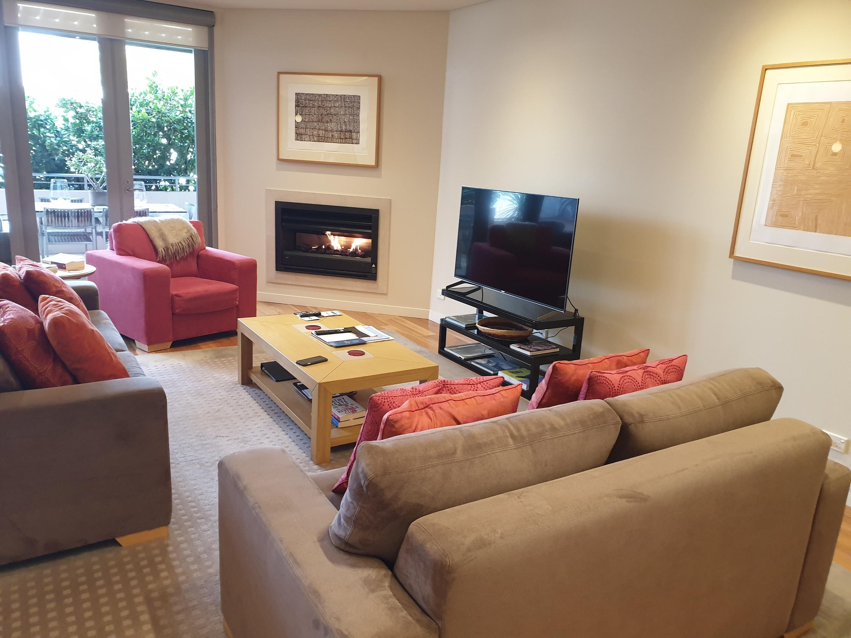 Great cozy space for living and definitely relaxing