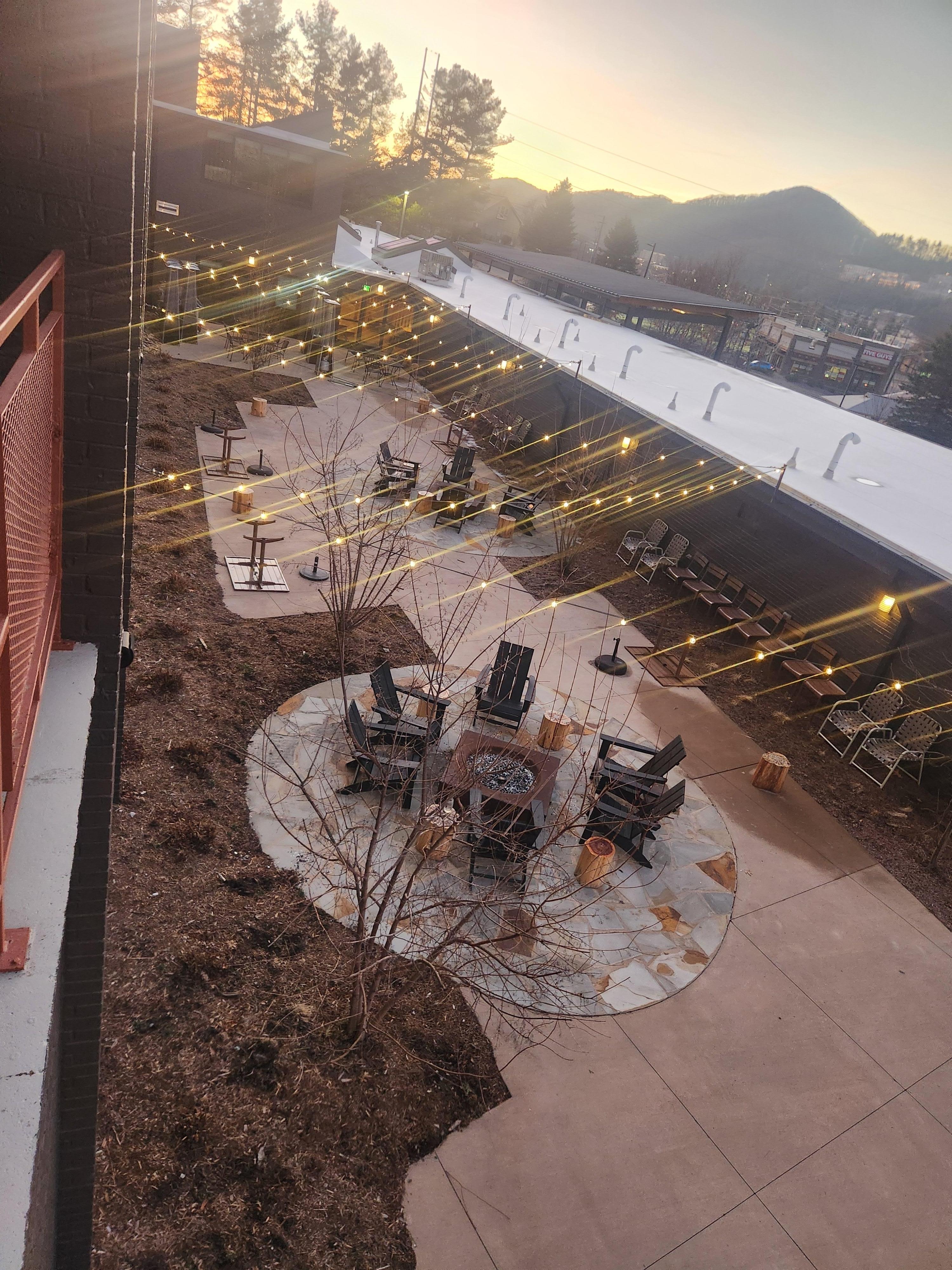 Beautiful courtyard. I wish we had more time to enjoy it. 