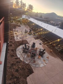 Beautiful courtyard. I wish we had more time to enjoy it.