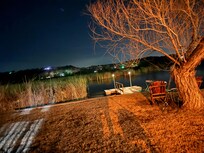 View from the back porch