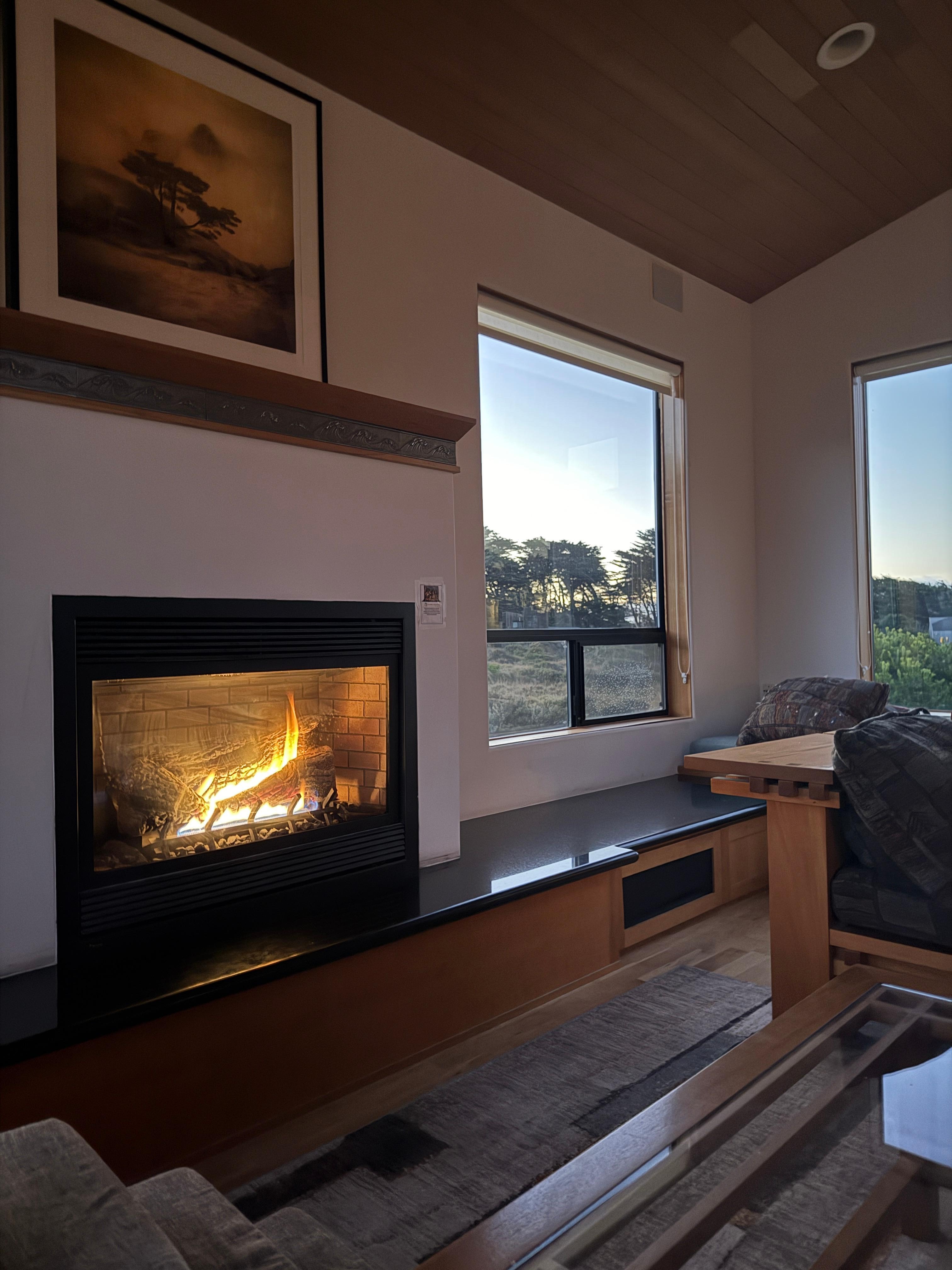 From the living room 