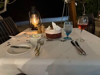 Dinner on the beach