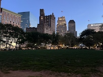 This was from the nearby park!