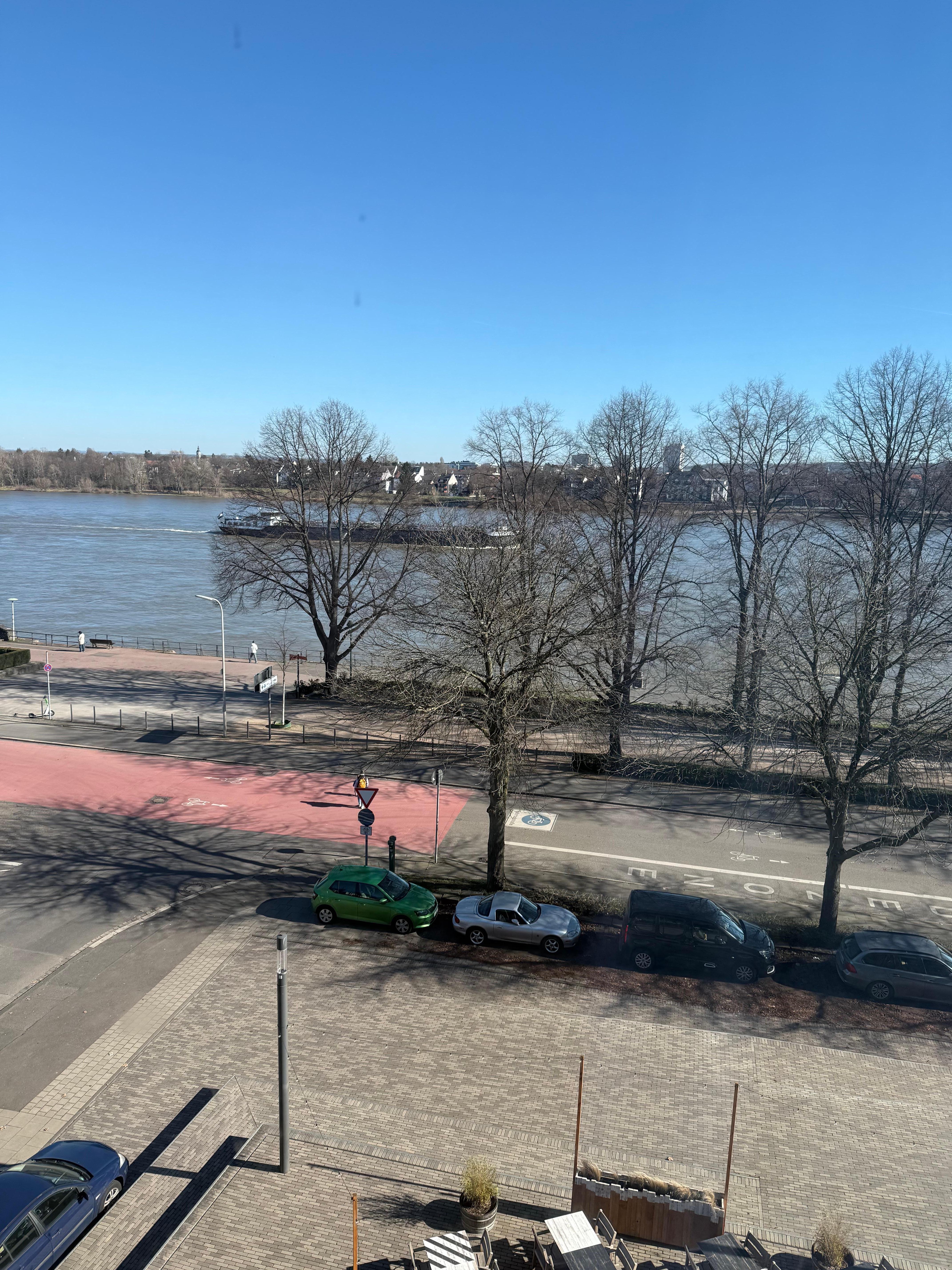 Aussicht aus dem Hotel Fenster