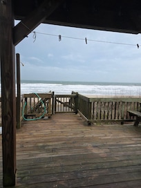 Even on a rainy day views are perfect.