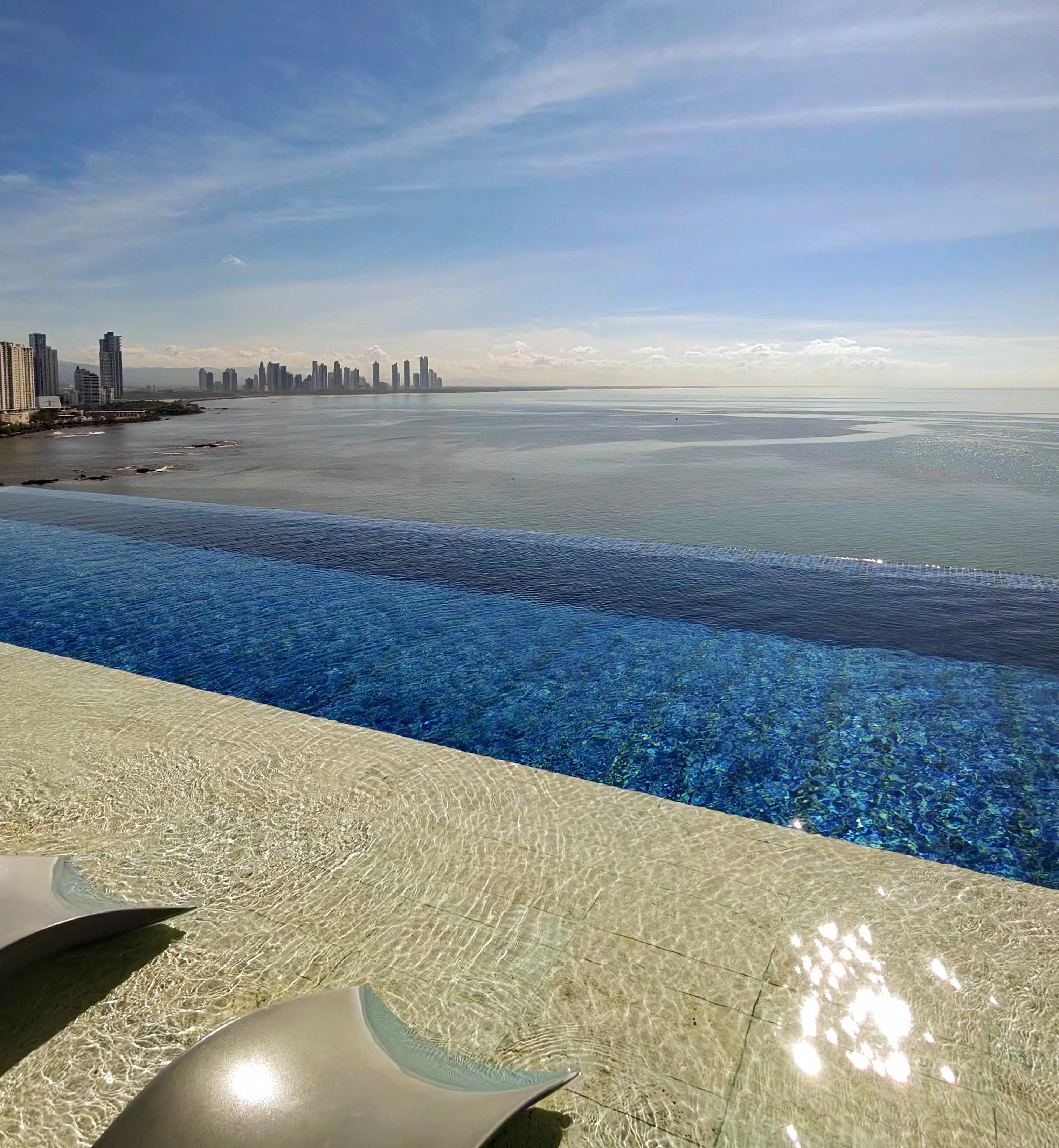 View from pool area!