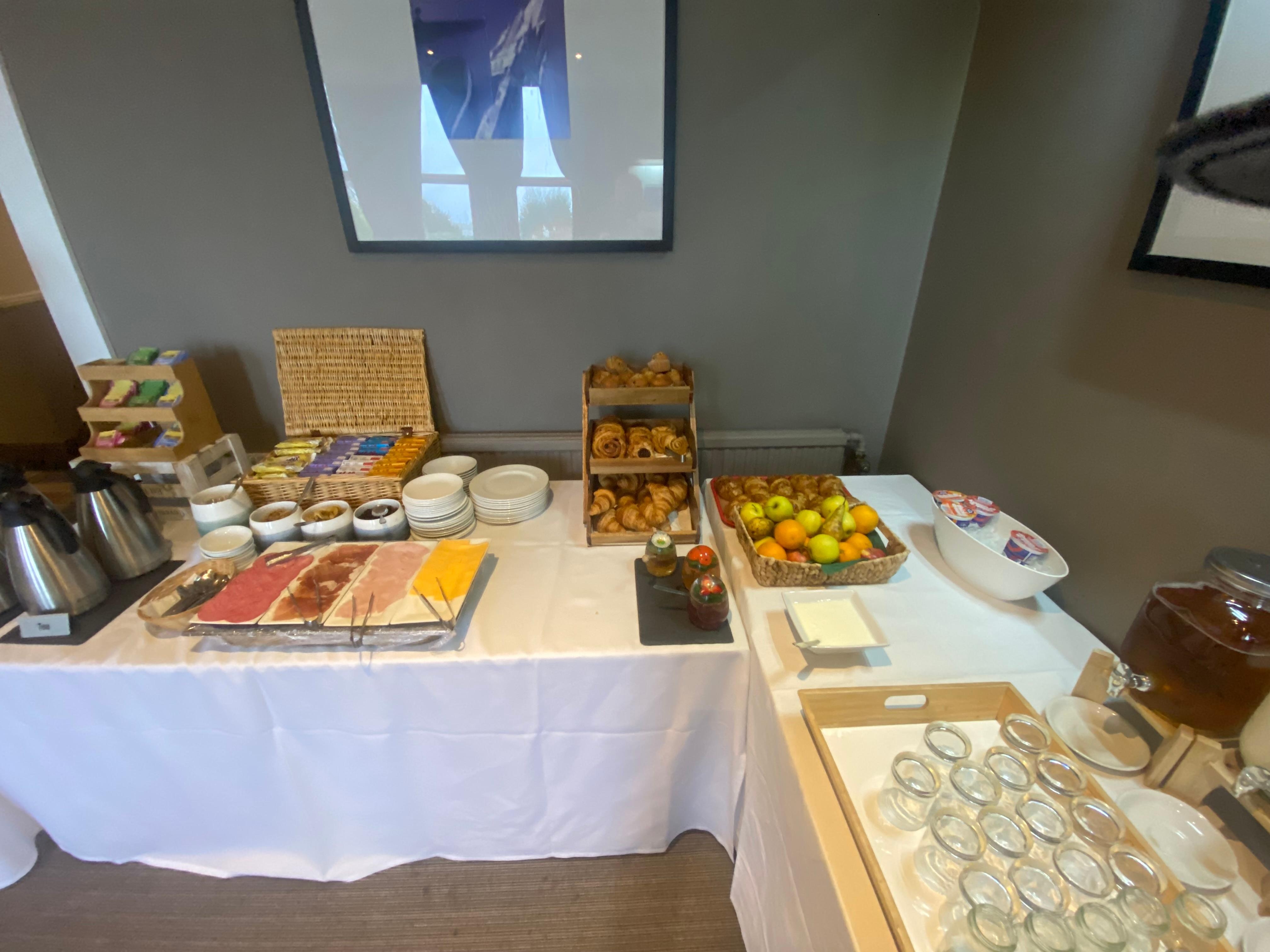 Continental breakfast only