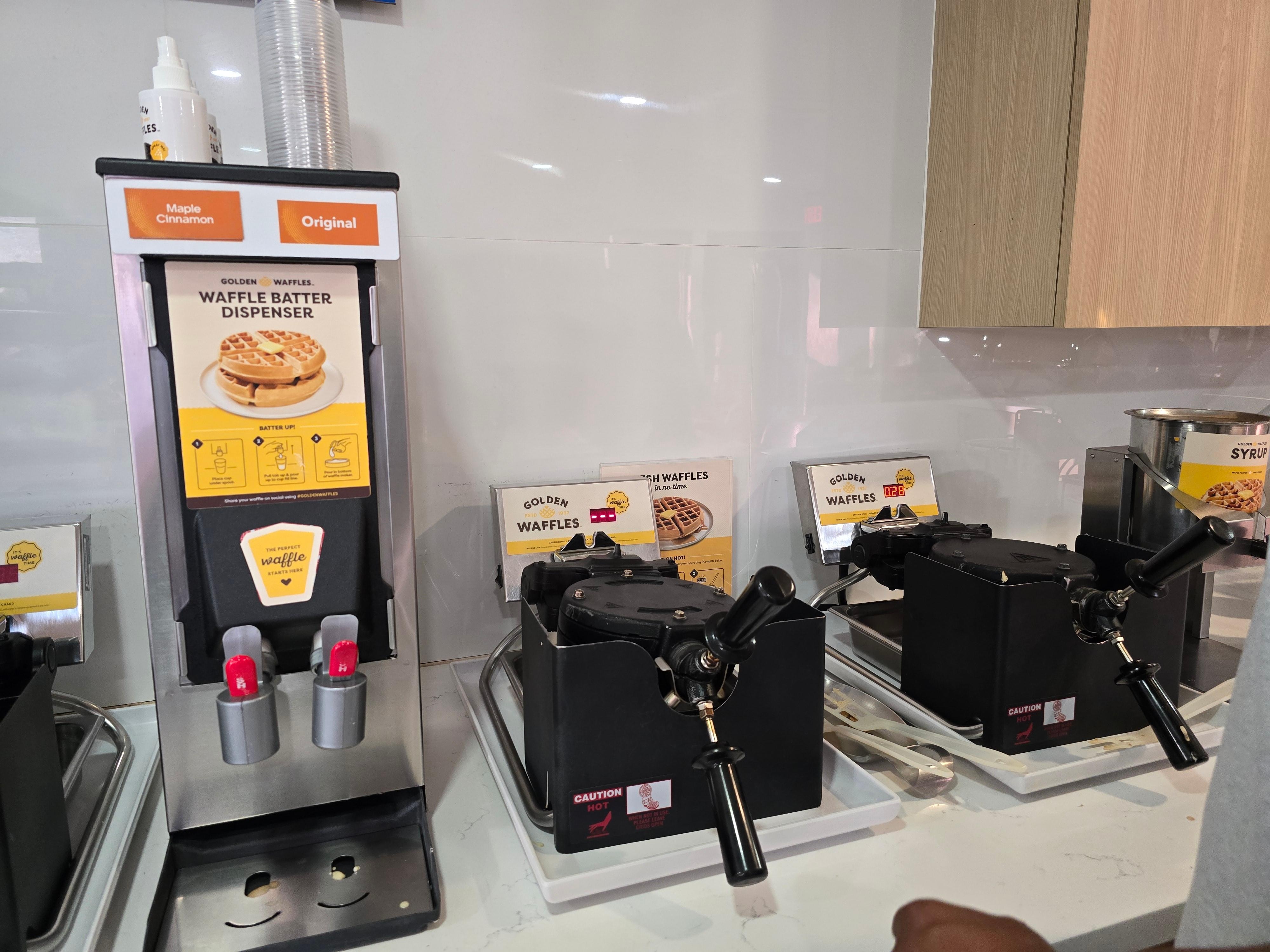 Waffle makers & waffle batter