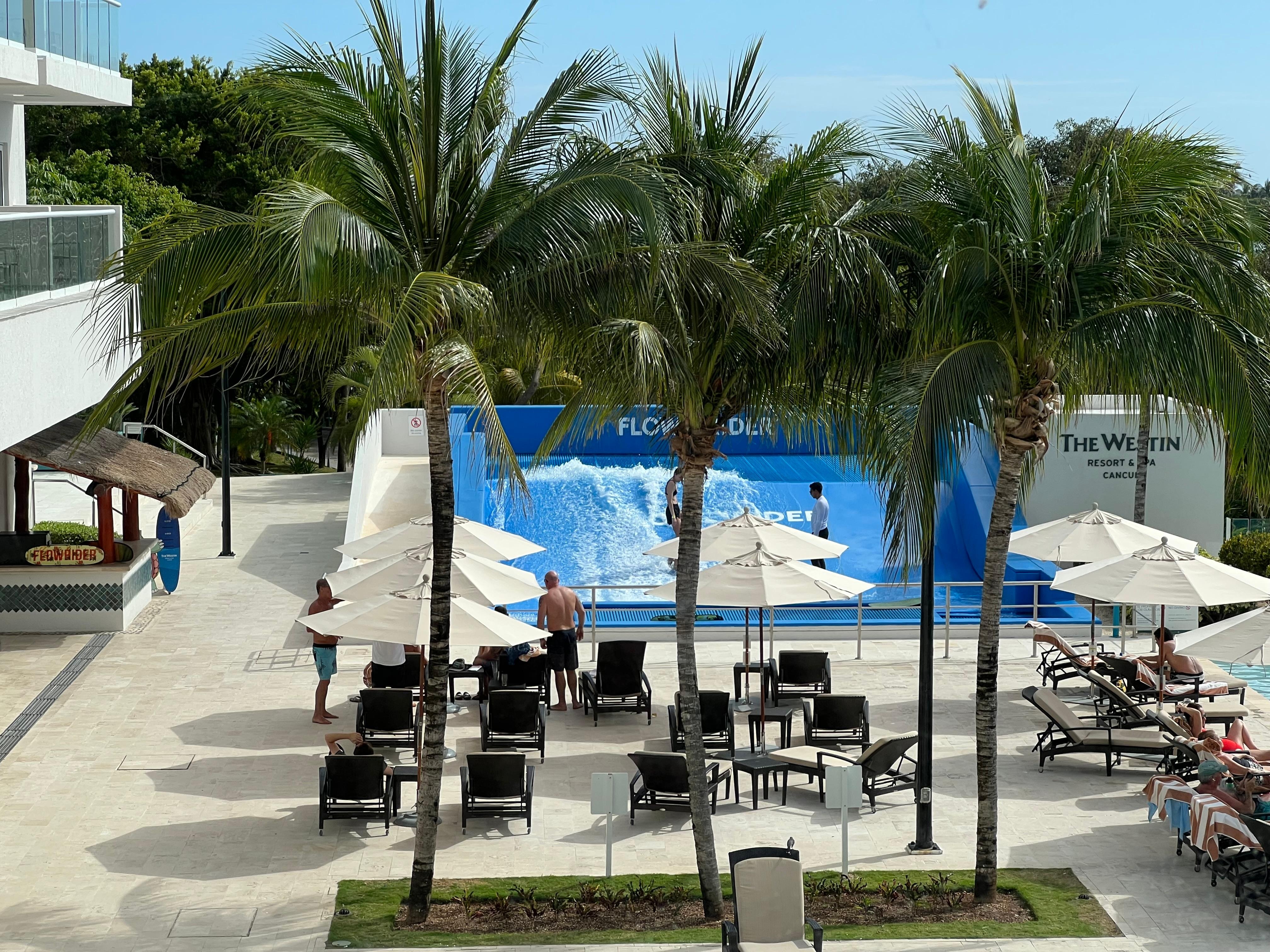 A surfing wave pool! 