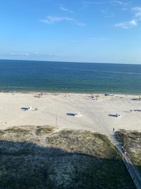 The view from the balcony