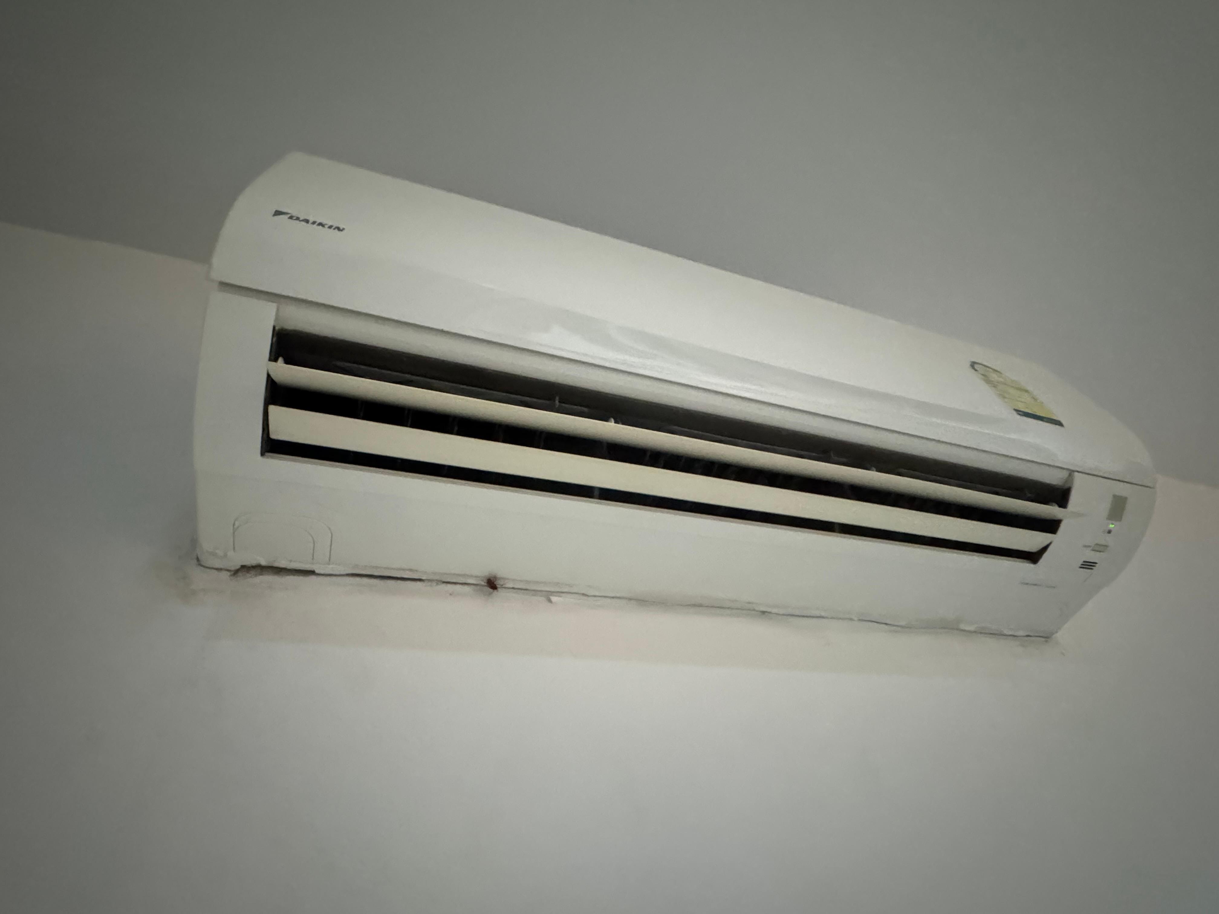 Aircon with roach