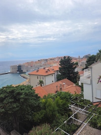 View from dining area
