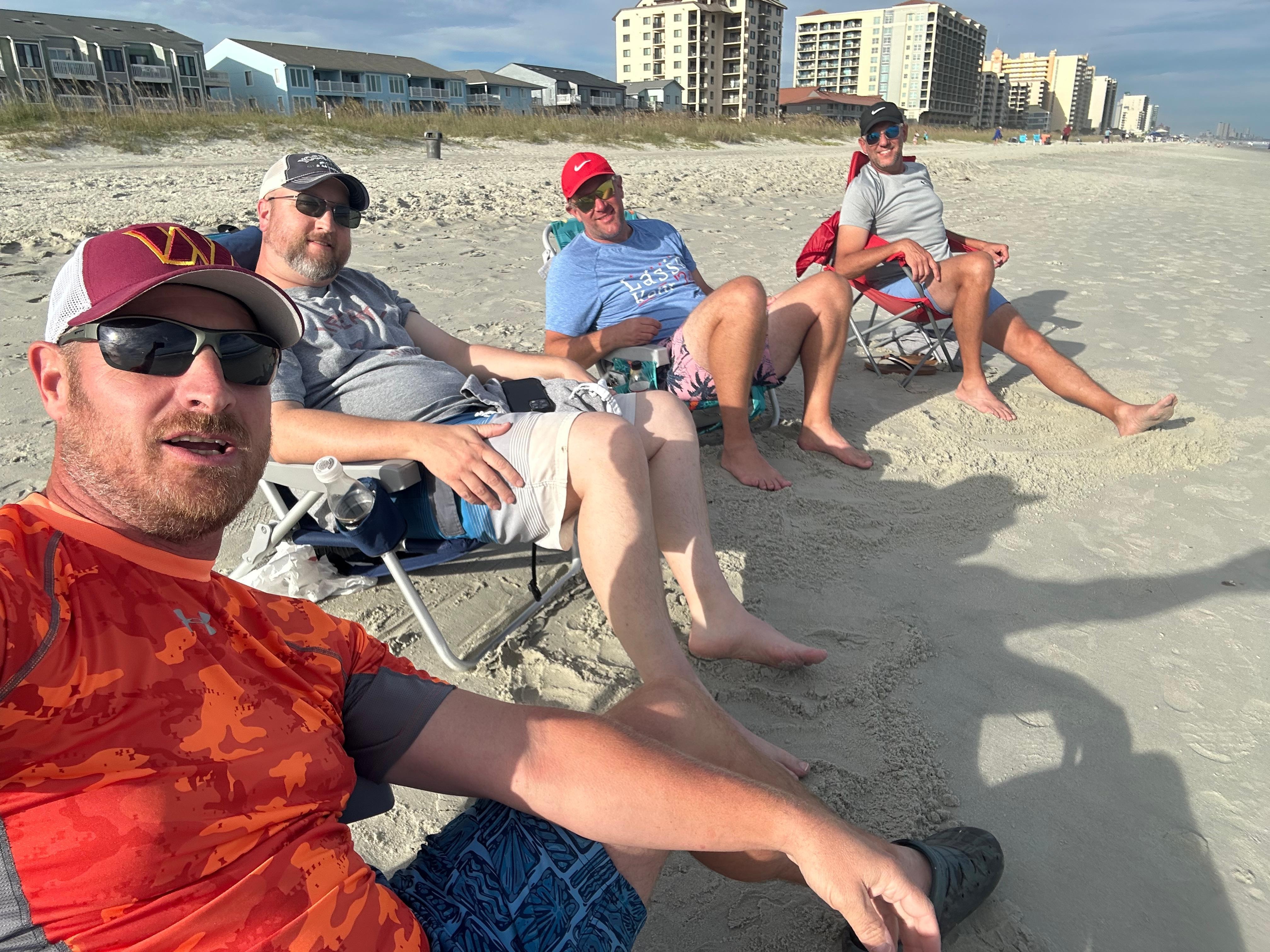 Beach area directly in front of unit