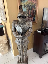 Even a knight in shining armor to keep us safe.