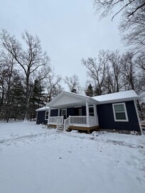 We had 8" of snow fall while we were there...winter wonderland. Brandon was so helpful getting a plow there so we could drive home.