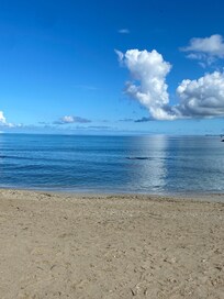 A short walk to the beach