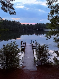 Sunset from cottage