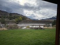 The view from the patio