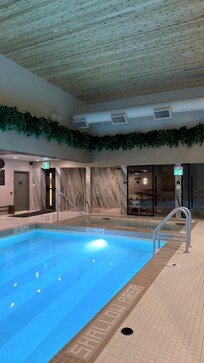 Pool, hot tub, cold plunge, sauna, steam room