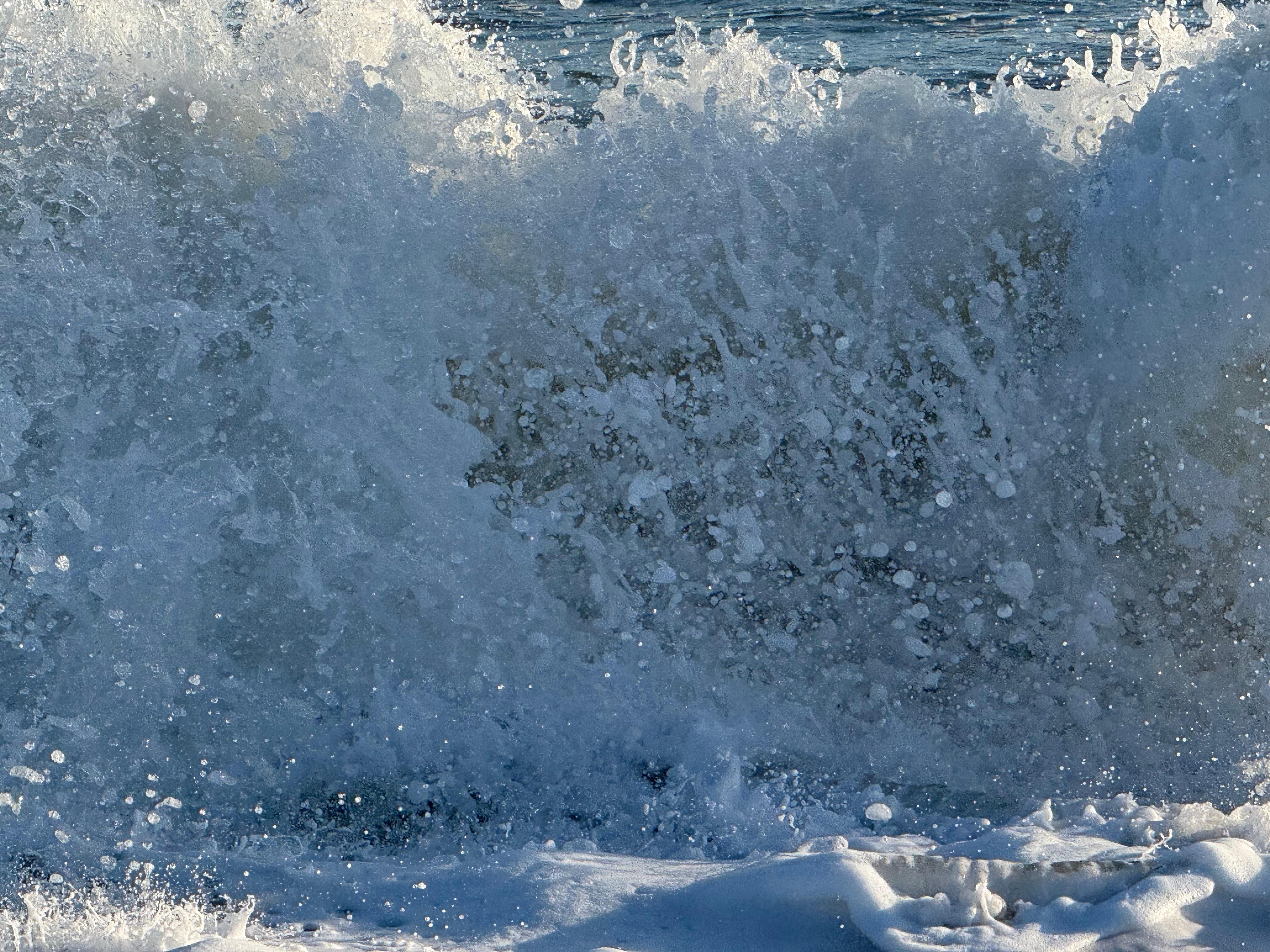 “The sea was angry that day my friends.”