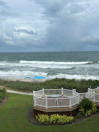 View from the balcony