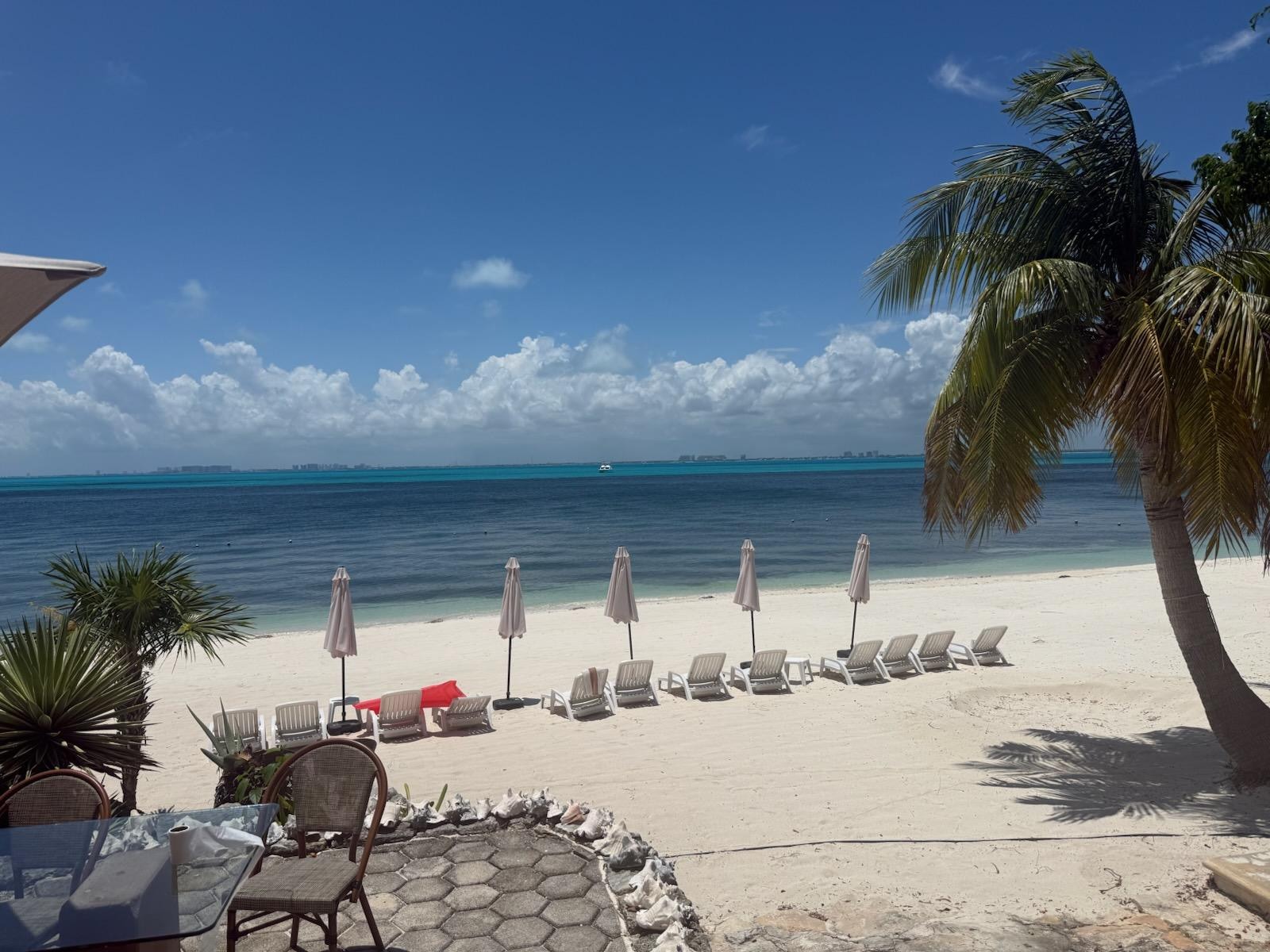 Clean huge private beach