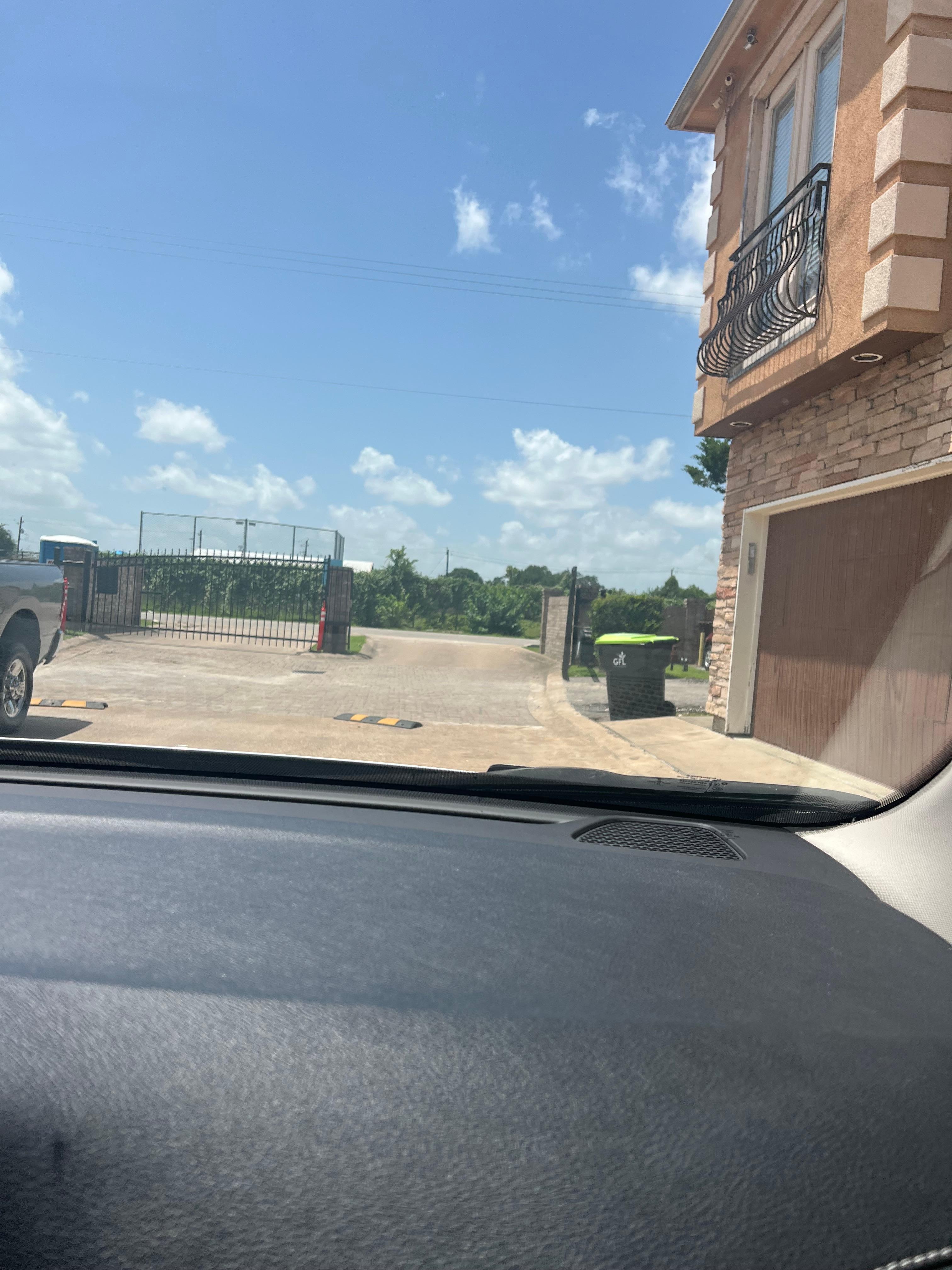 Security gates with codes were never closed. They were propped open with bricks.
