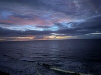 Sunrise from balcony