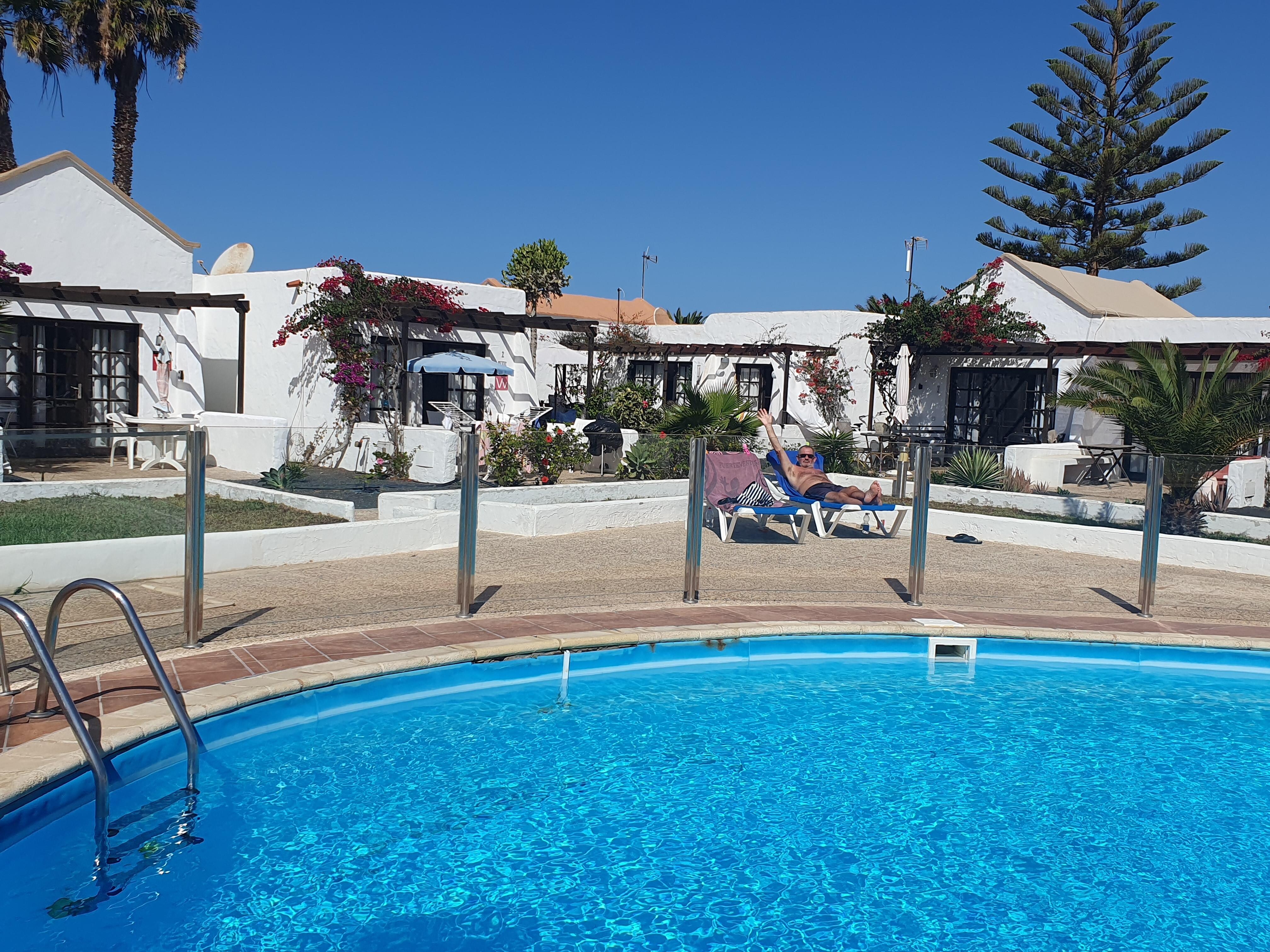 Bungalow from the pool