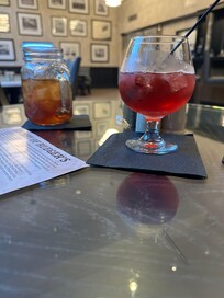Sweet tea and Witchy Hour moonshine cocktail