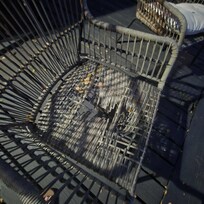 These were the out door chairs. Photos were taken upon arrival