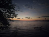 Sunrise on Oneida lake
