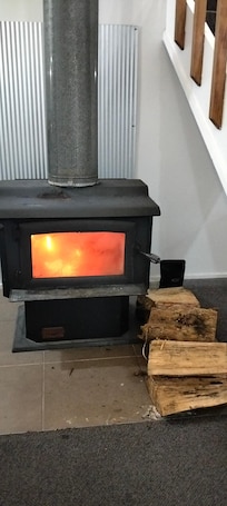 I came back from my outdoor activity and walked into the fire blaring with warmth. Just what I needed being out on the water for 6hours. Thanks Luke & Chris