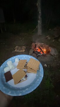 We bought wood from the host.