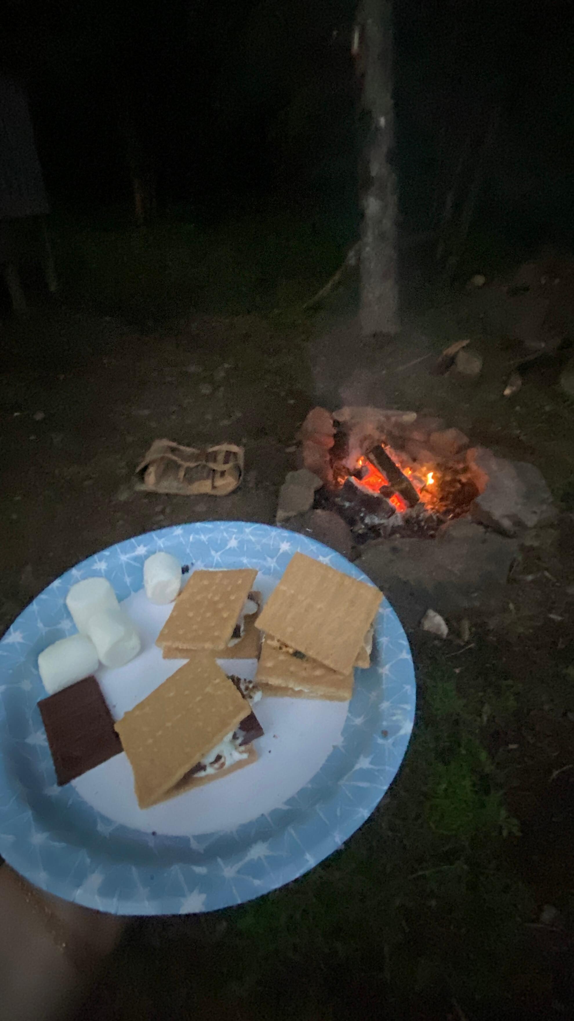 We bought wood from the host. 