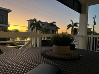 Sunrise - front balcony