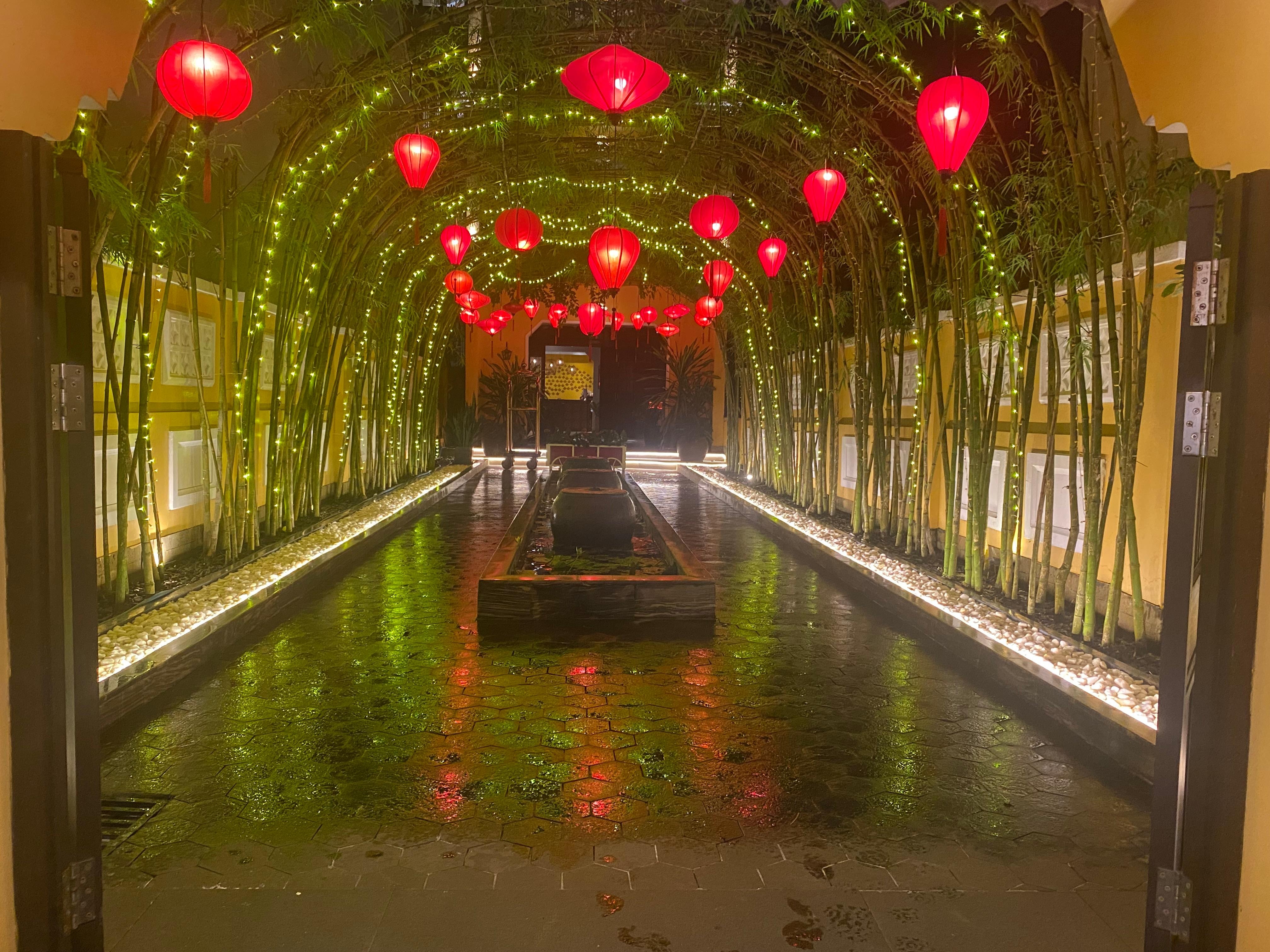 Entrance is just as pretty as the rest of Hoi An