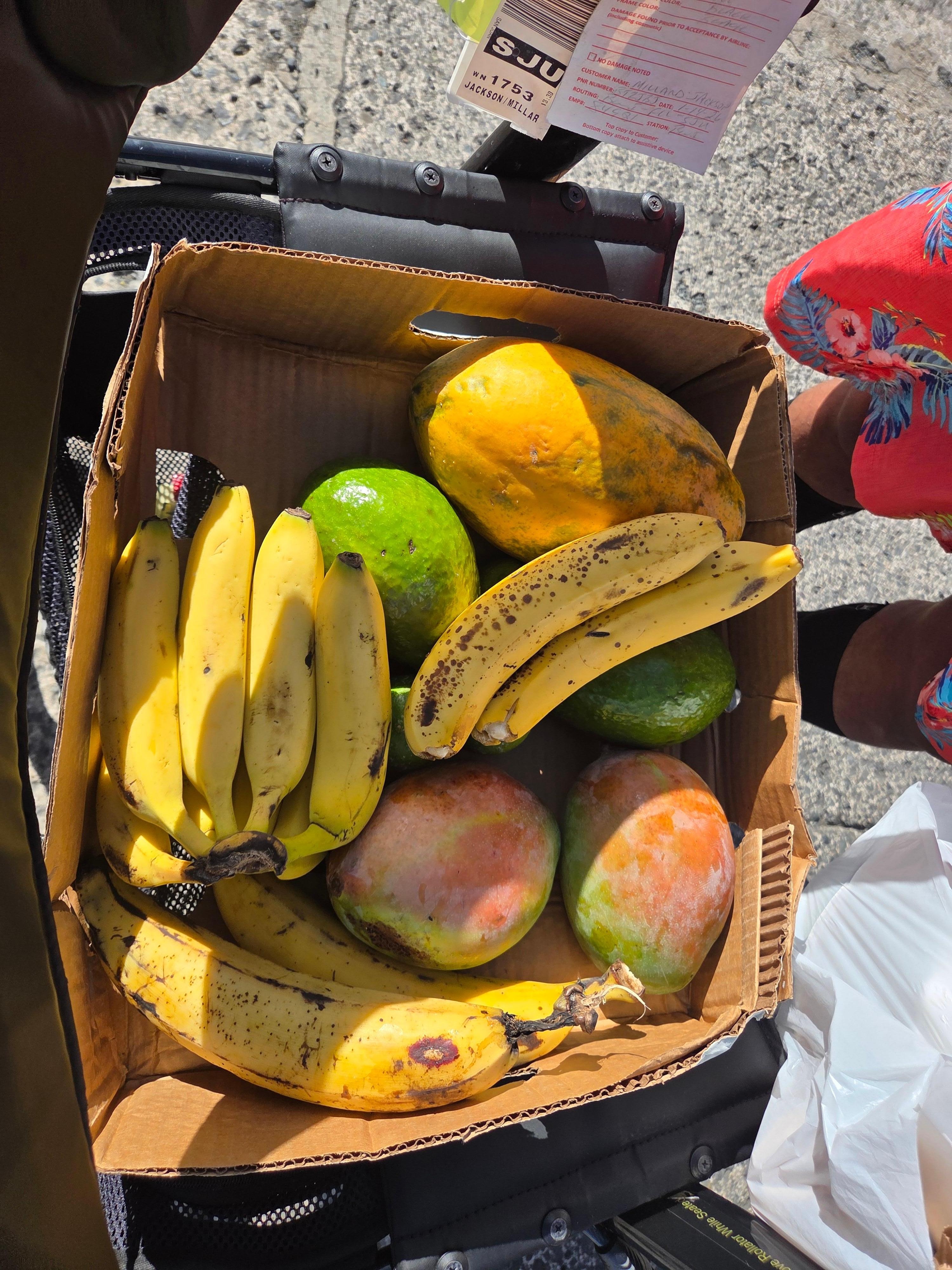 The convenient fruit stand within walking distance.