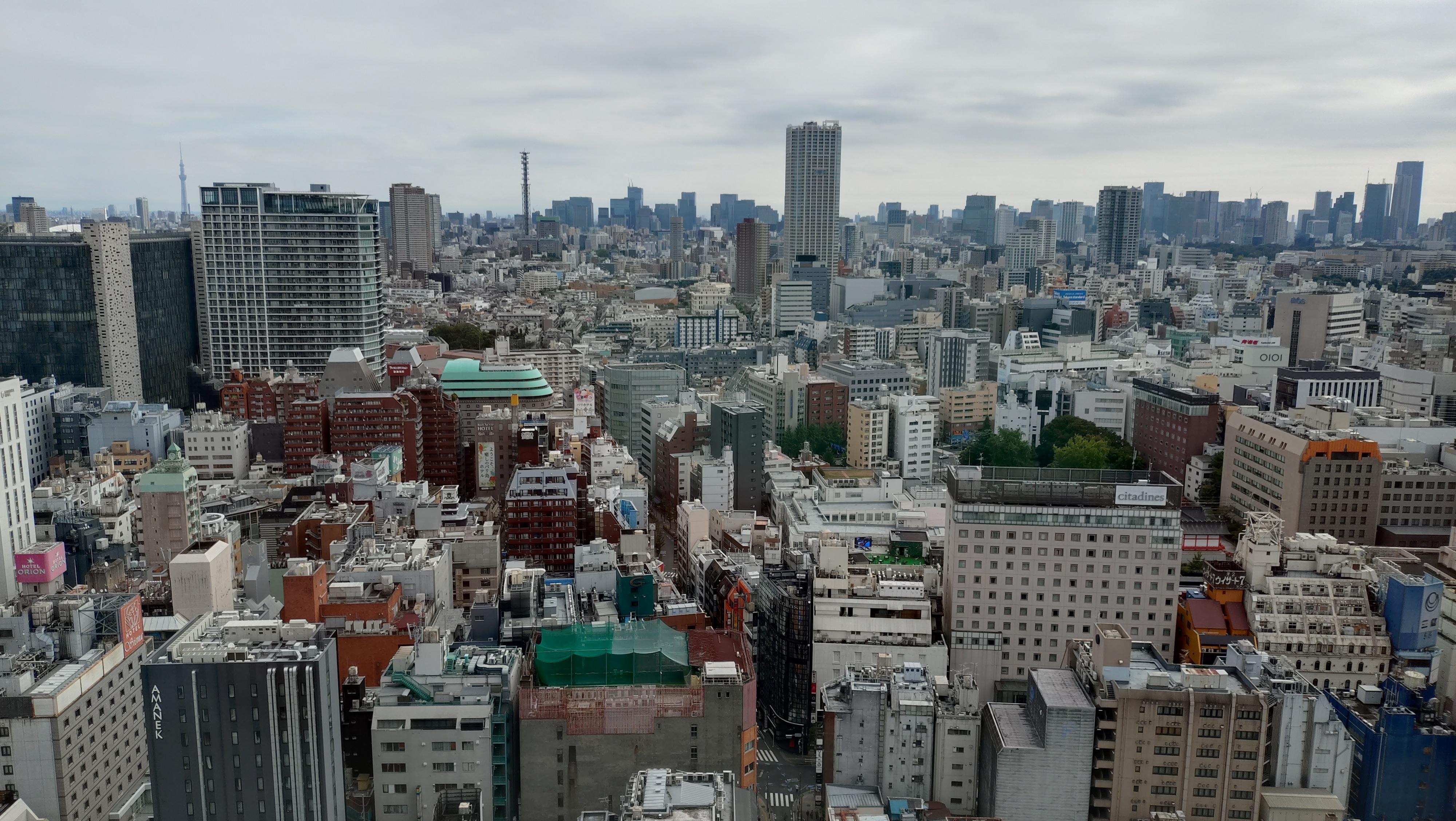Shinjuku Kabukicho City view at the room