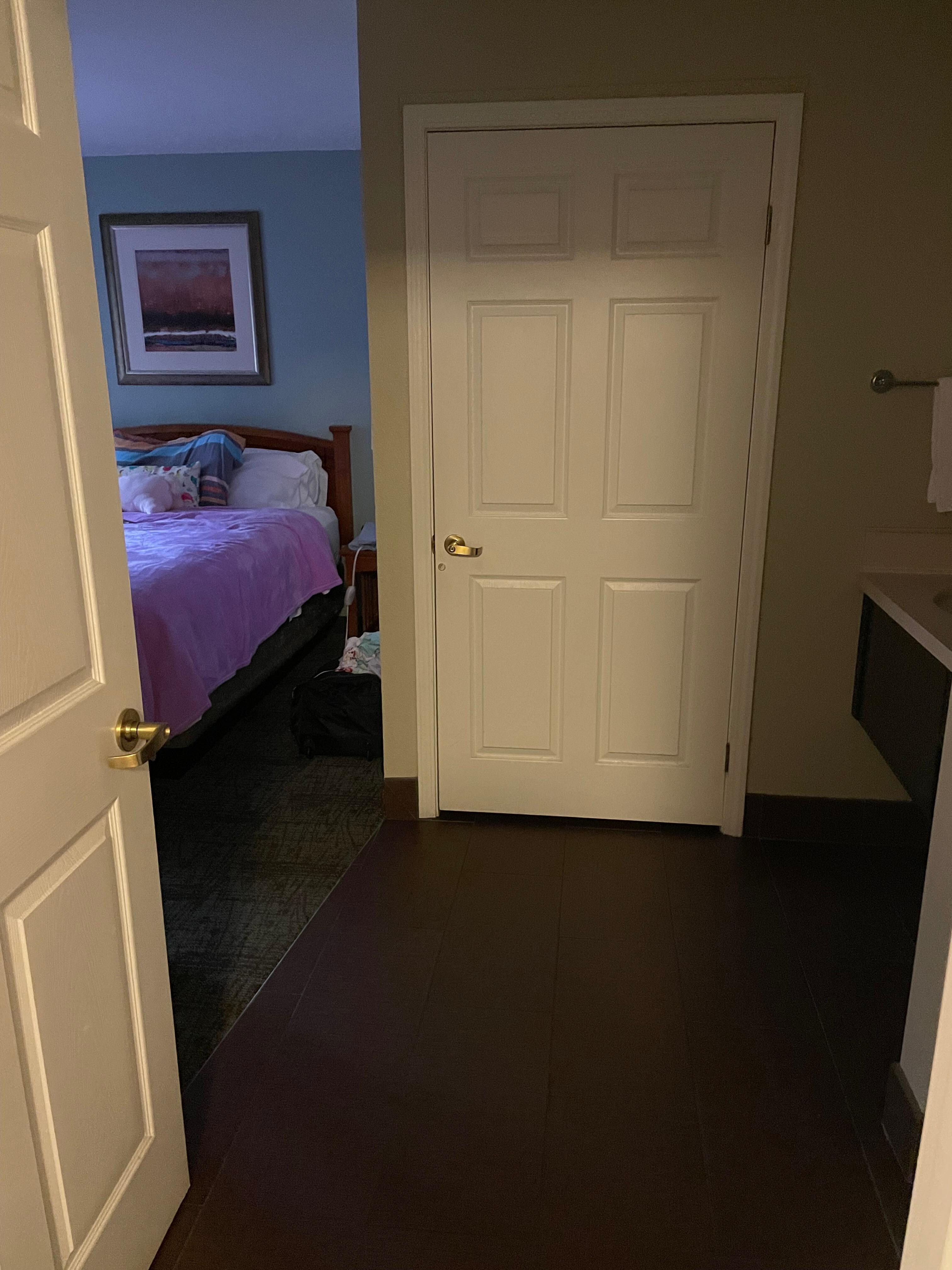 Nice separate room for privacy 