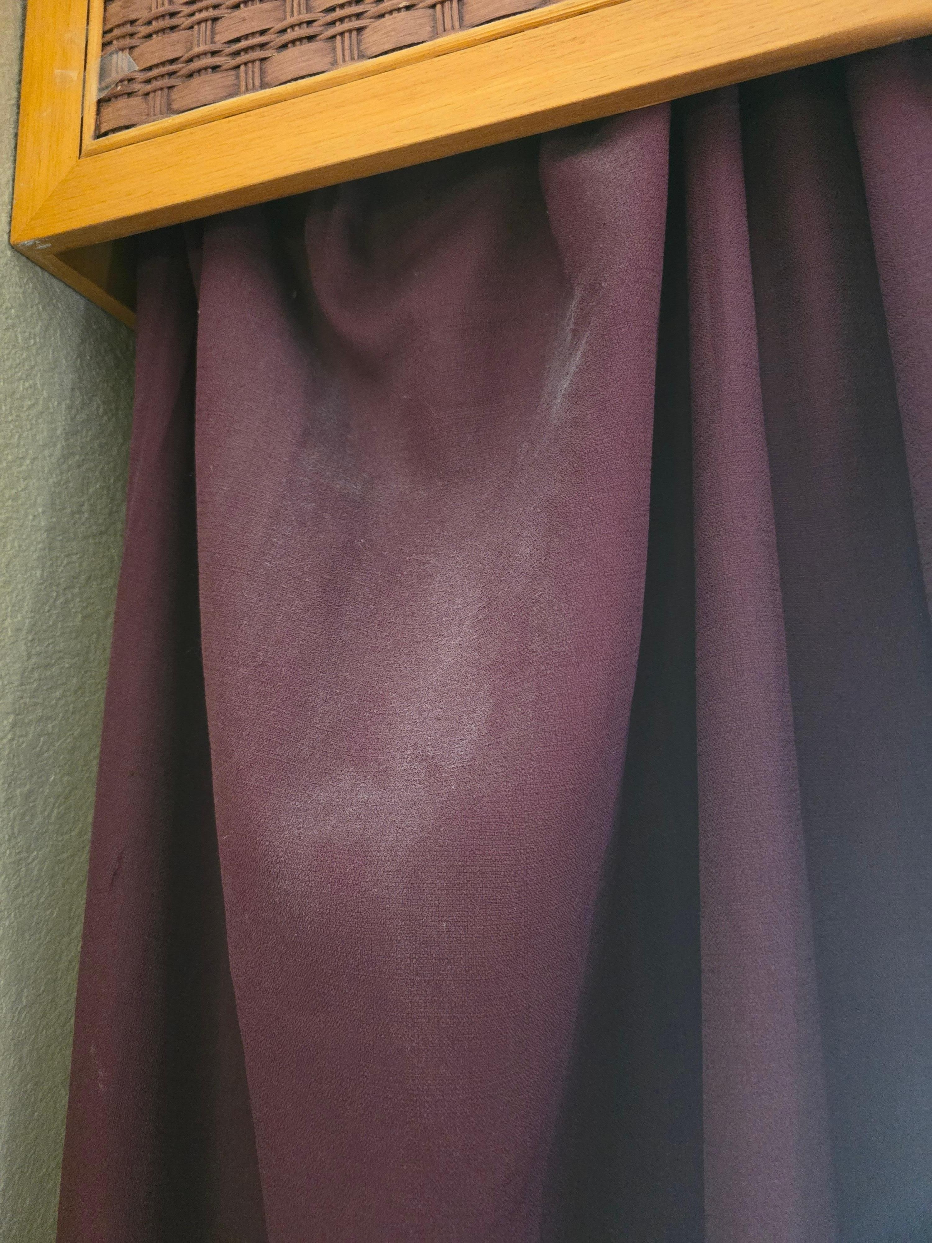Mold/stains on curtain