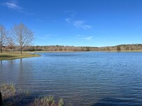 Lake on property