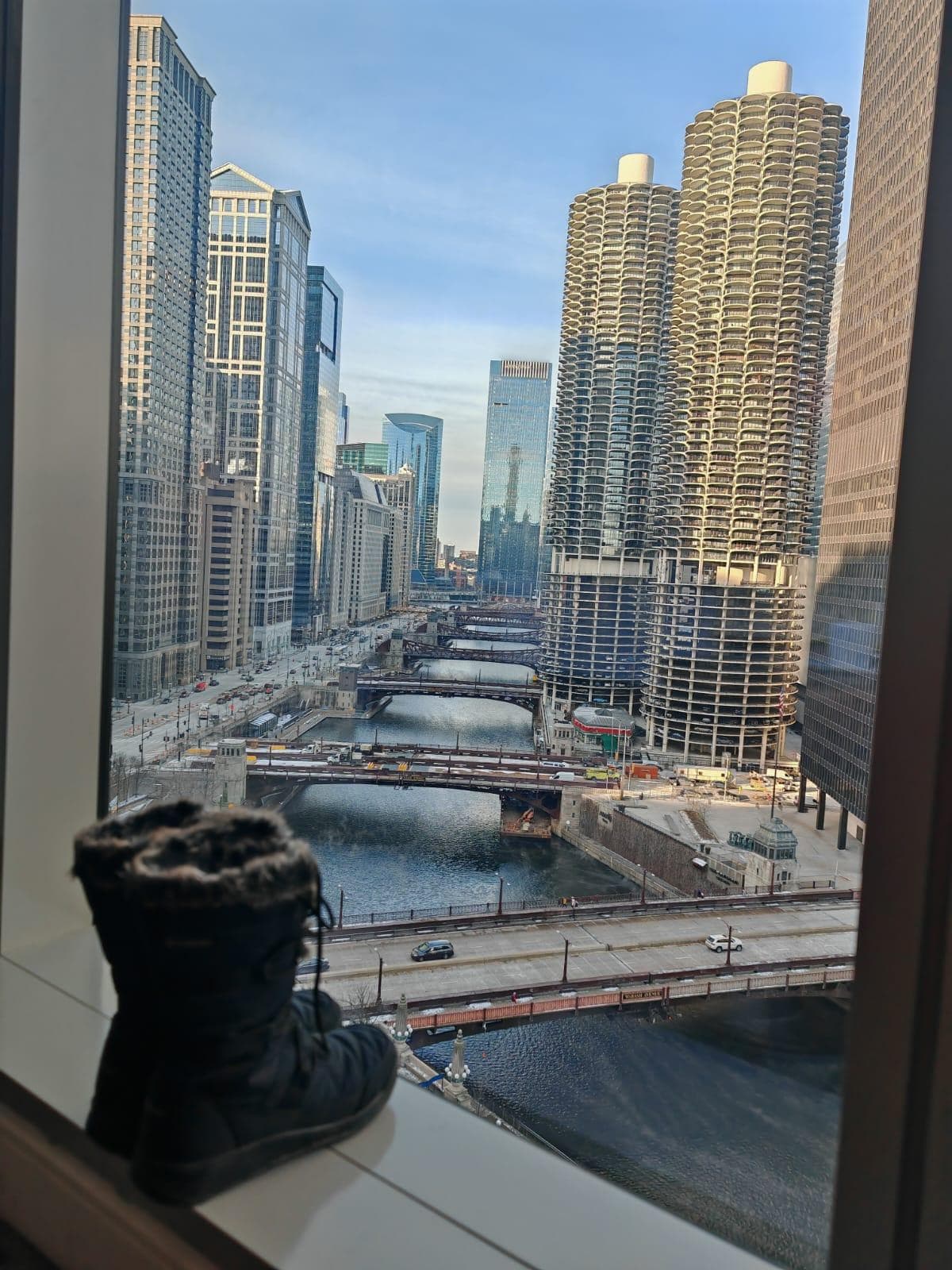 Vistas desde la habitación. 