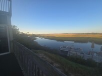 View from the rear deck